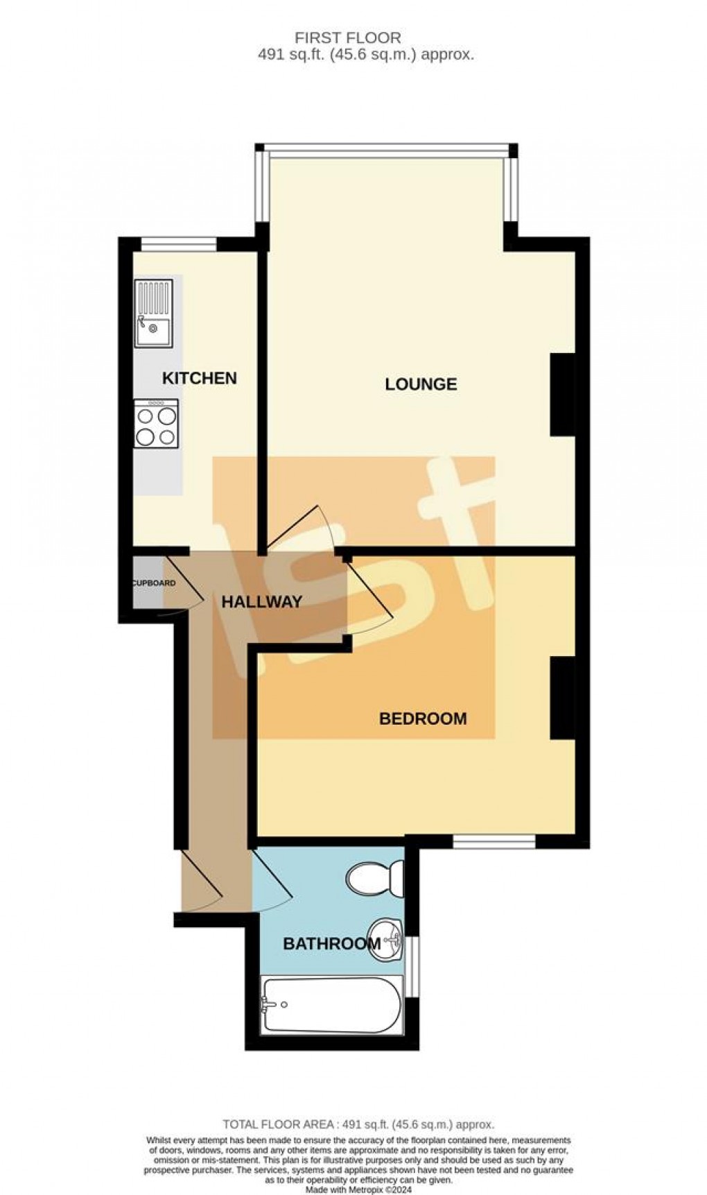 Floorplan for Honiton Road, Southend On Sea