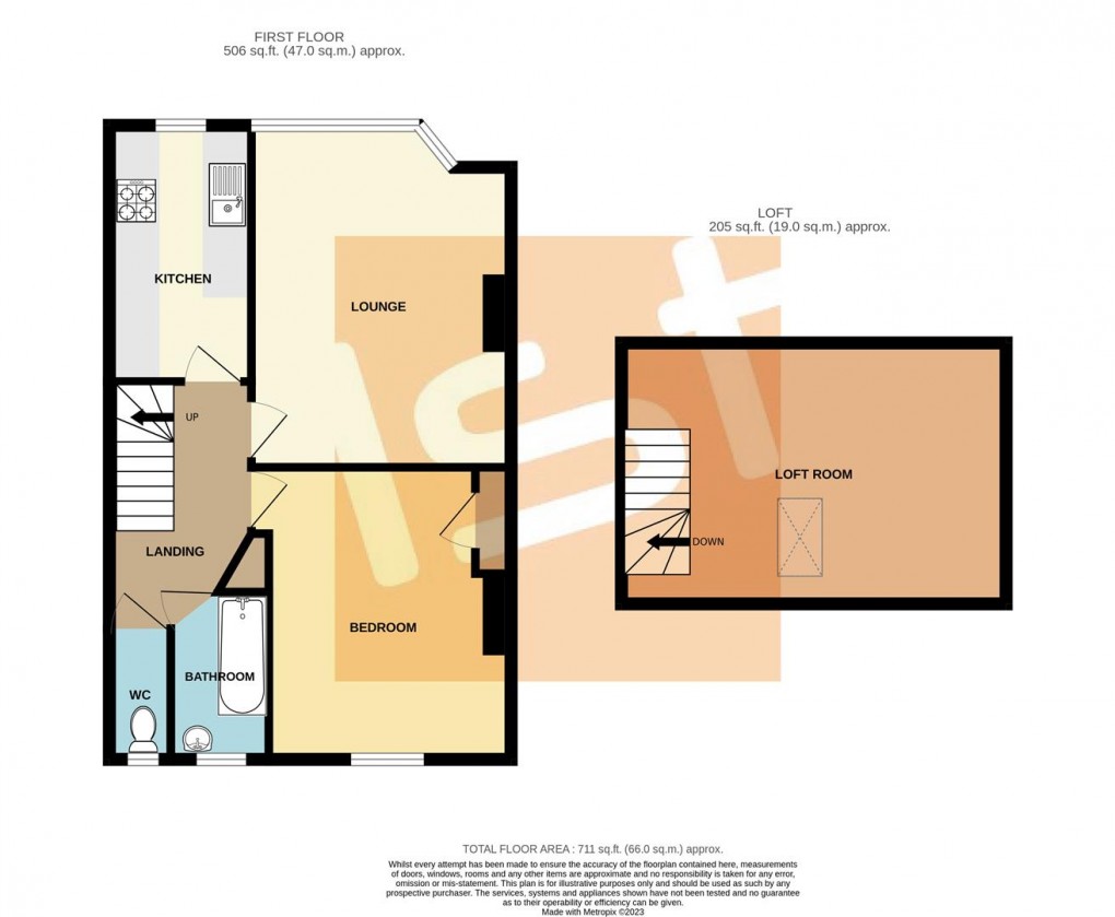 Floorplan for Brightwell Avenue, Westcliff On Sea