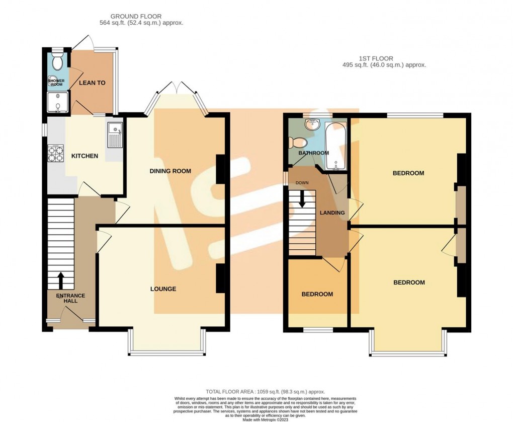 Floorplan for Kensington Road, Southend-On-Sea