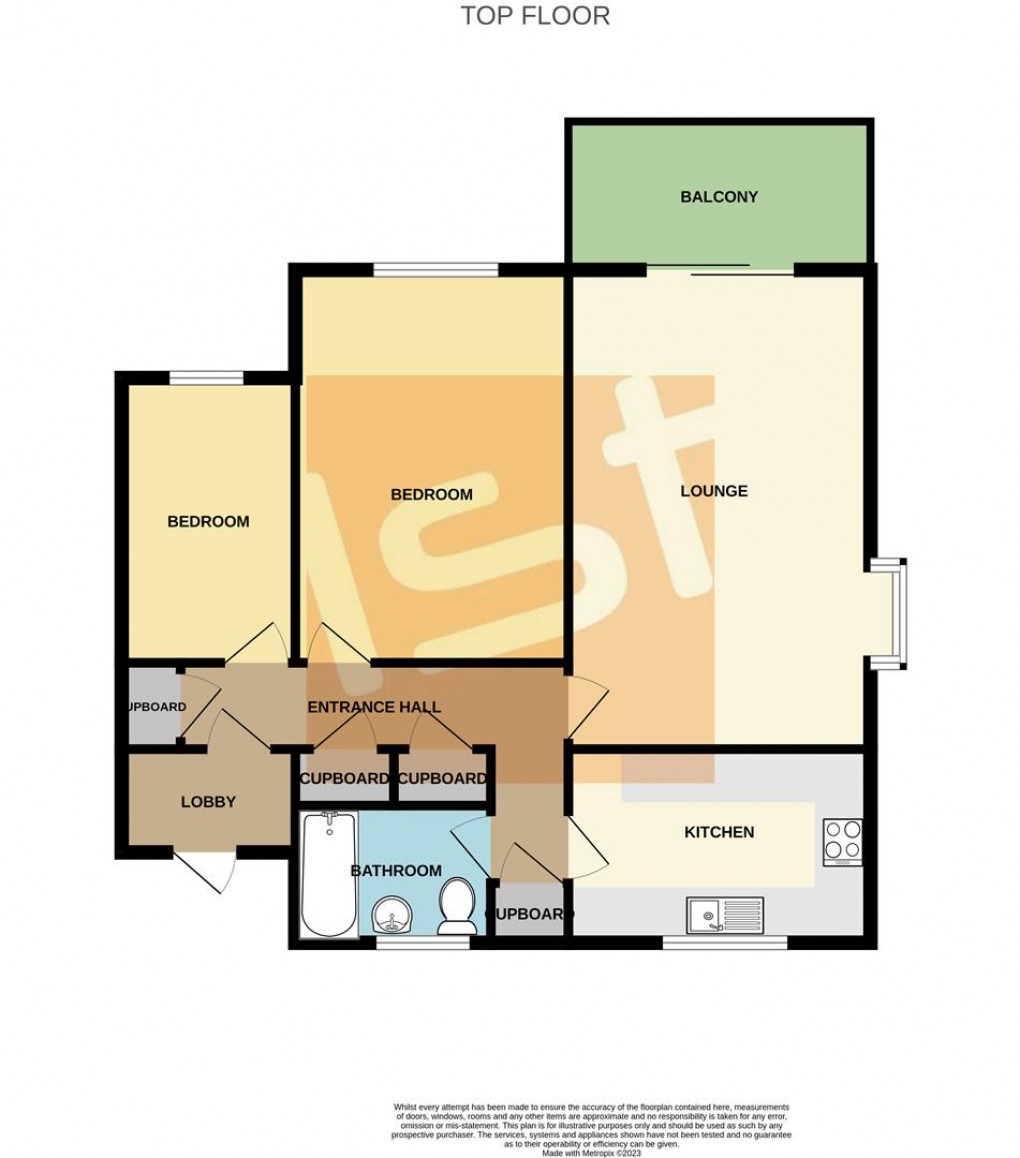 Floorplan for Queensway Lodge, Horace Road, Southend On Sea