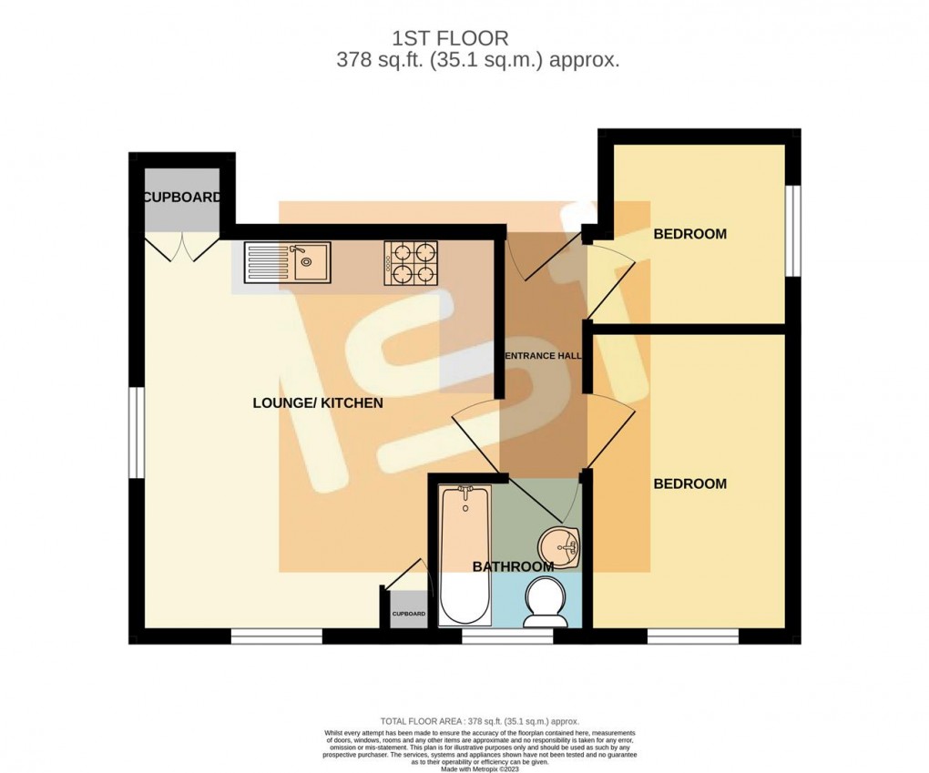 Floorplan for Hartington Road, Southend-On-Sea