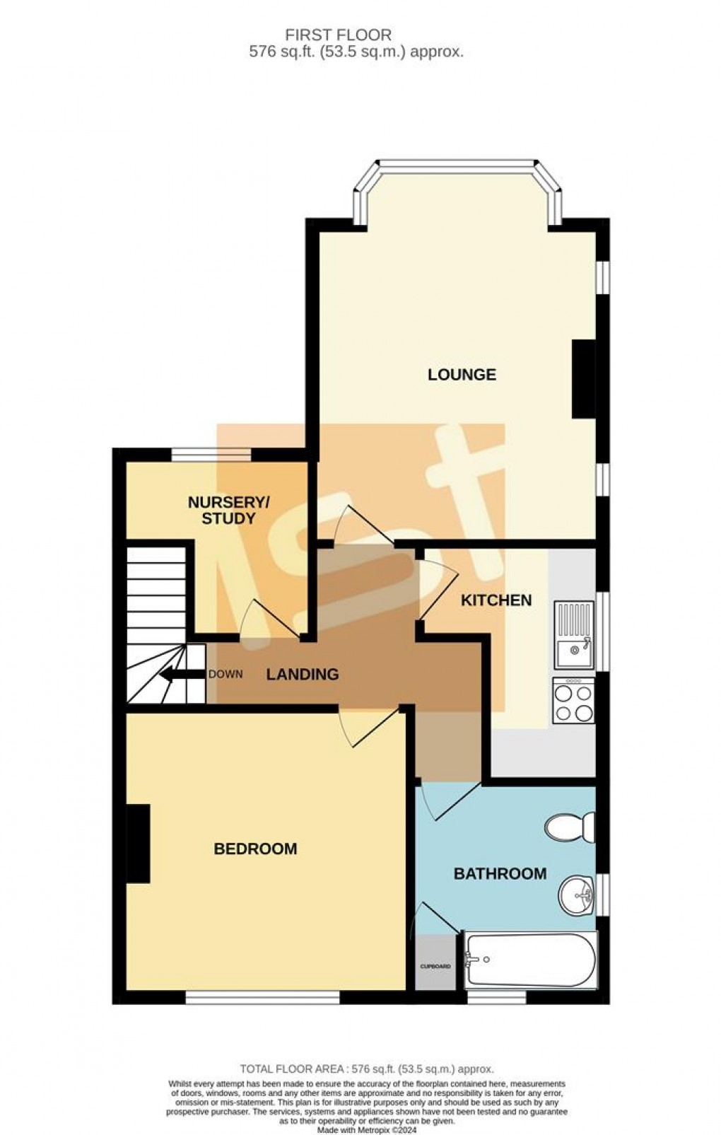 Floorplan for Lifstan Way, Southend On Sea