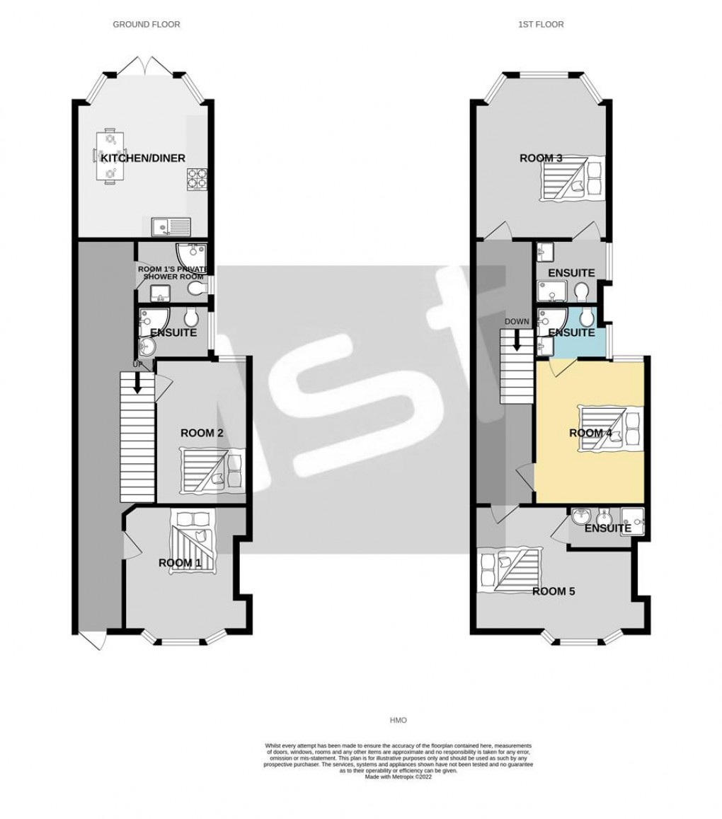 Floorplan for Wimborne Road, Southend On Sea