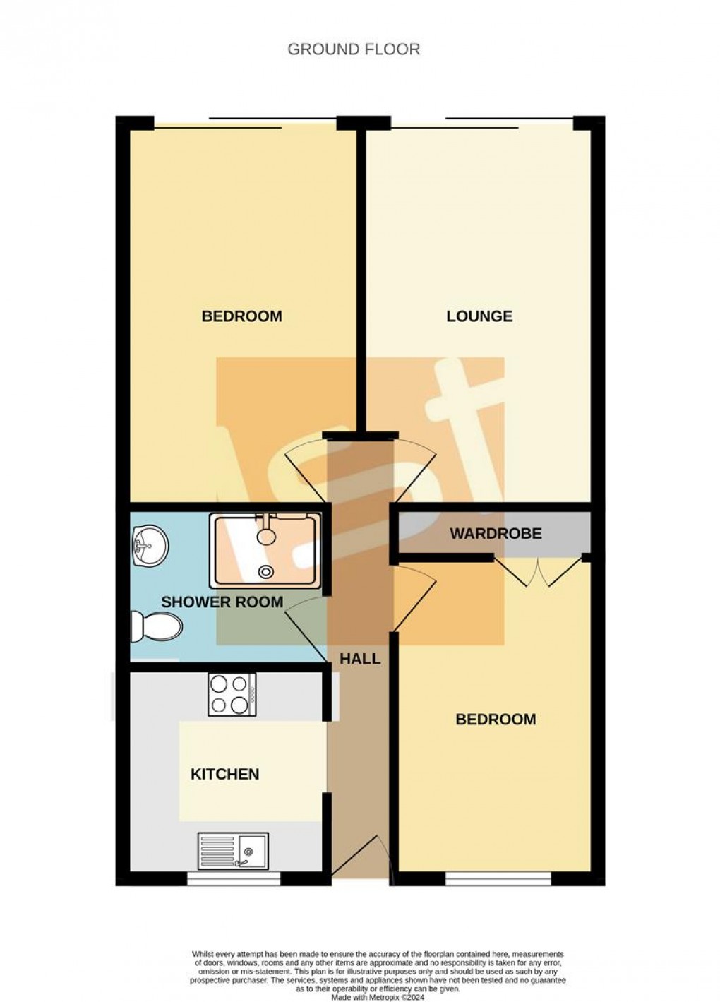 Floorplan for Swatchways, Eastern Esplanade, Southend On Sea