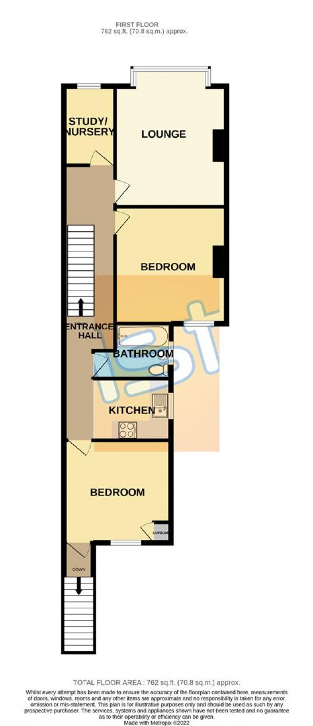 Floorplan for Christchurch Road, Southend-On-Sea