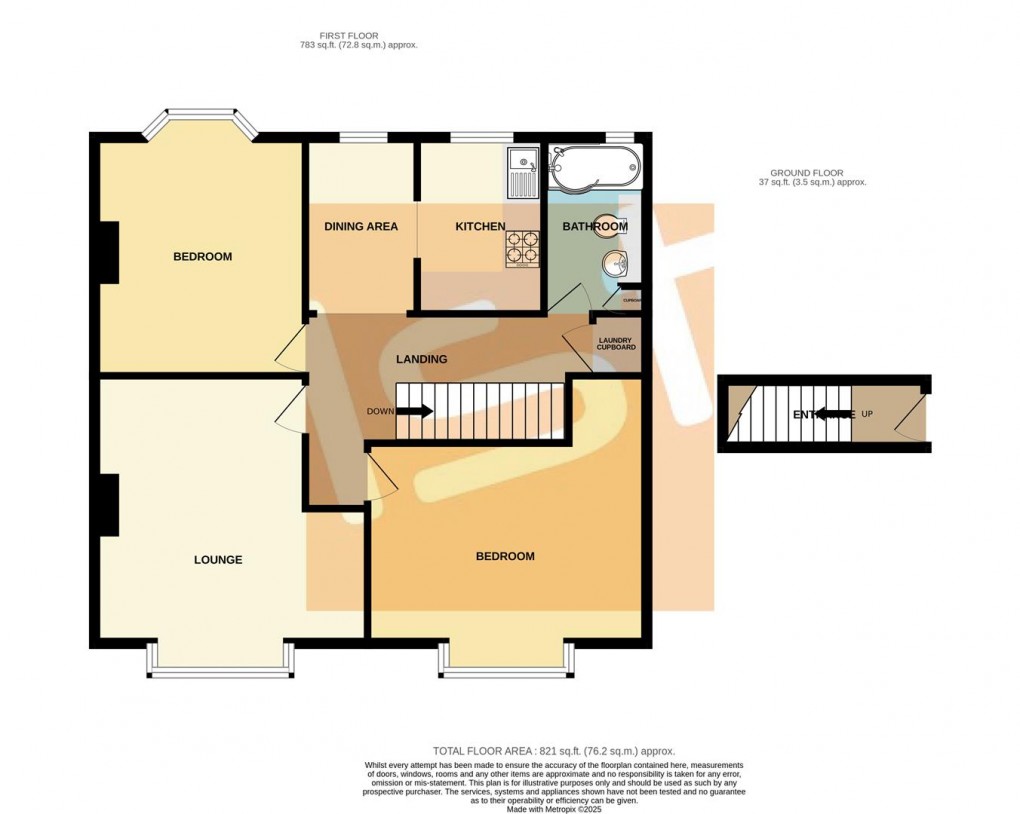 Floorplan for West Road, Westcliff-On-Sea