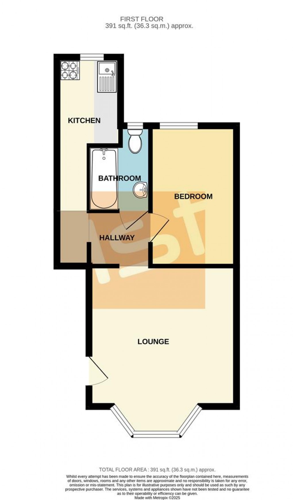 Floorplan for Hartington Road, Southend On Sea