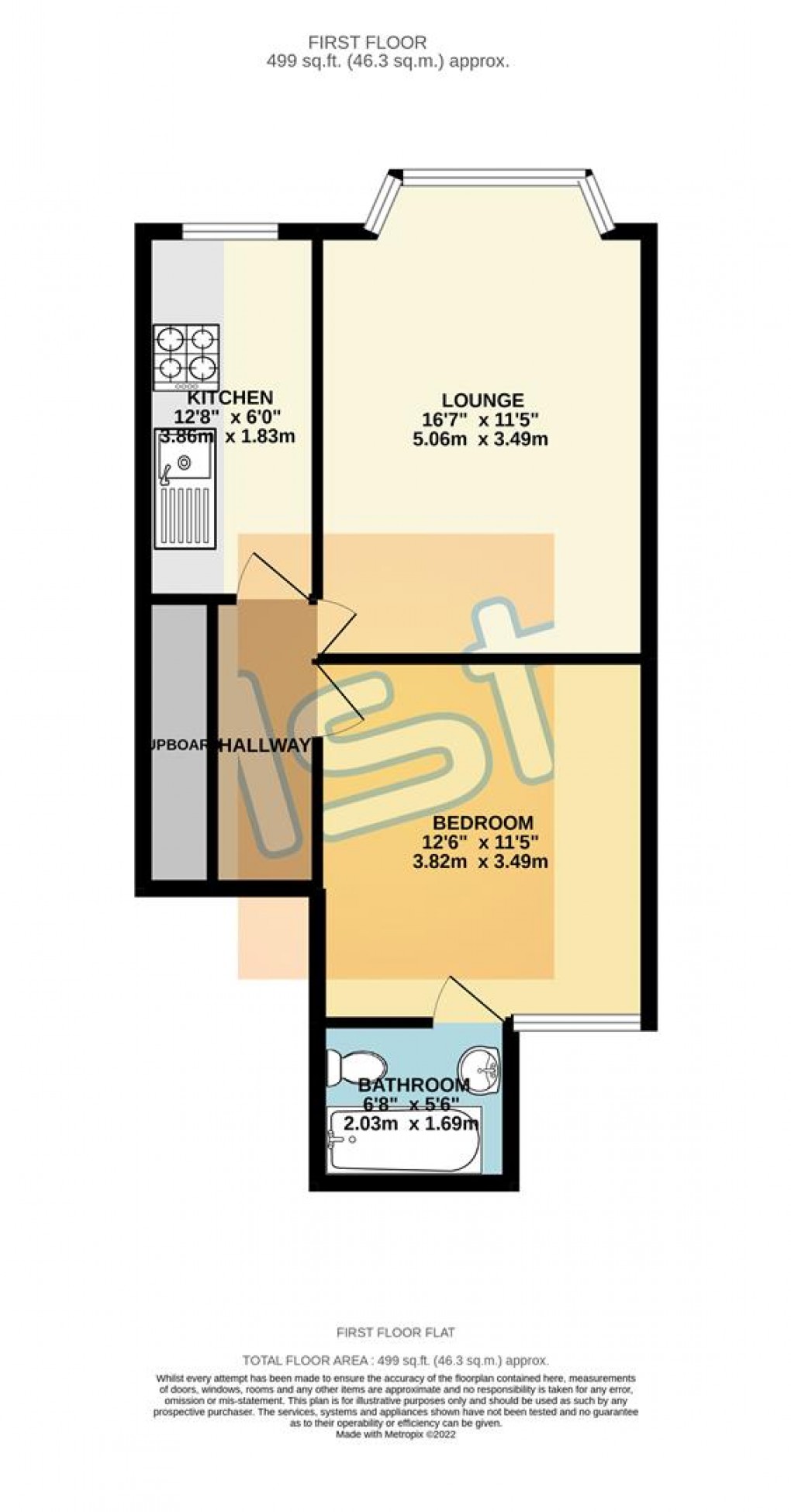 Floorplan for Heygate Avenue, Southend-On-Sea